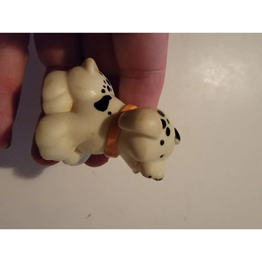 Vintage Dalmatian Dog Mini Figure Toy 1997 90s